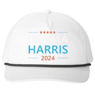 Wo Kamala Harris For President 2024 Snapback Five-Panel Rope Hat