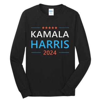 Wo Kamala Harris For President 2024 Tall Long Sleeve T-Shirt