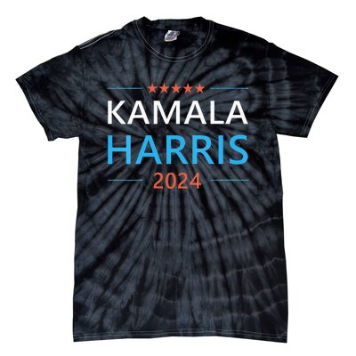 Wo Kamala Harris For President 2024 Tie-Dye T-Shirt