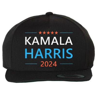 Wo Kamala Harris For President 2024 Wool Snapback Cap