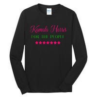 Wo Kamala Harris For The People 2024 Vice President Vote Biden Vneck Tall Long Sleeve T-Shirt