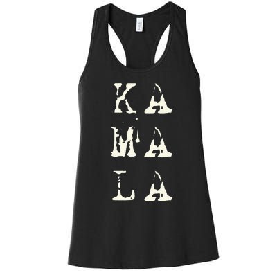 Wo Kamala Harris For Vice President 2024 Women's Racerback Tank