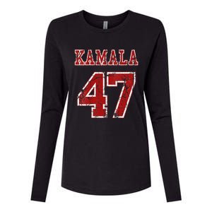 Women Kamala Harris 47 Th President Usa America 2024 Election Gift Womens Cotton Relaxed Long Sleeve T-Shirt