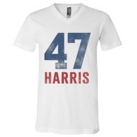 Wo Kamala Harris 47 V-Neck T-Shirt