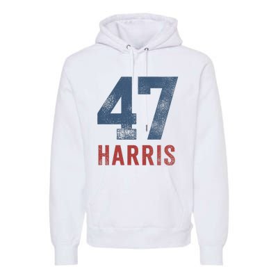 Wo Kamala Harris 47 Premium Hoodie