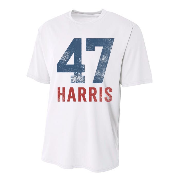 Wo Kamala Harris 47 Performance Sprint T-Shirt