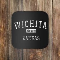 Wichita Kansas Ks Vintage Coaster