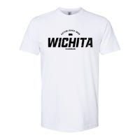 Wichita Kansas Ks Vintage Athletic Sports Logo Softstyle CVC T-Shirt