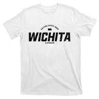 Wichita Kansas Ks Vintage Athletic Sports Logo T-Shirt