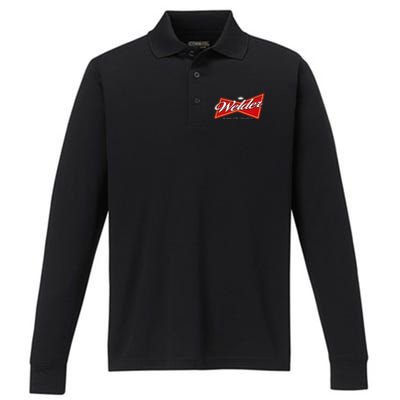 Welder King Of Trades Iron Worker Weld Welding Lover Performance Long Sleeve Polo