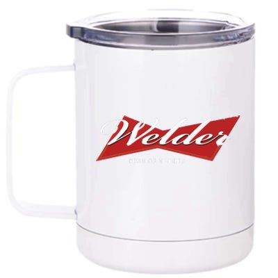 Welder King Of Trades Funny Welding Master Welder 12 oz Stainless Steel Tumbler Cup