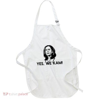 We Kam President Meme Harris Full-Length Apron With Pockets