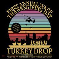 WKRP Thanksgiving Turkey Drop Funny Retro Mug