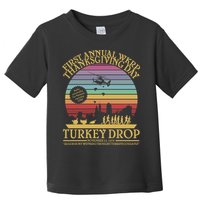WKRP Thanksgiving Turkey Drop Funny Retro Toddler T-Shirt