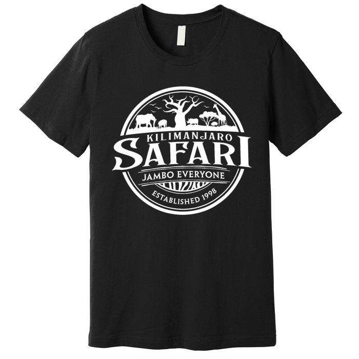 Wdw Kilimanjaro Safari Animal Kingdom Premium T-Shirt