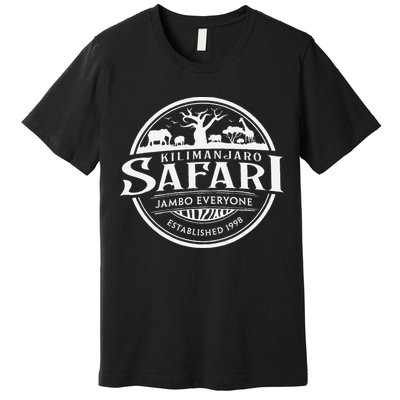 Wdw Kilimanjaro Safari Animal Kingdom Premium T-Shirt