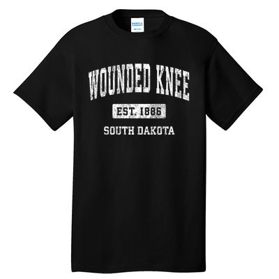 Wounded Knee South Dakota Sd Vintage Athletic Sports Tall T-Shirt