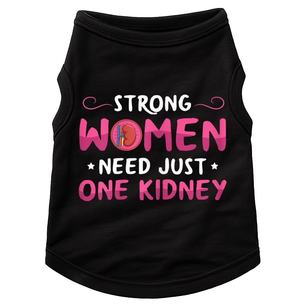 Womens Kidney Surgery Design For Your Kidney Donor Wife Doggie Tank
