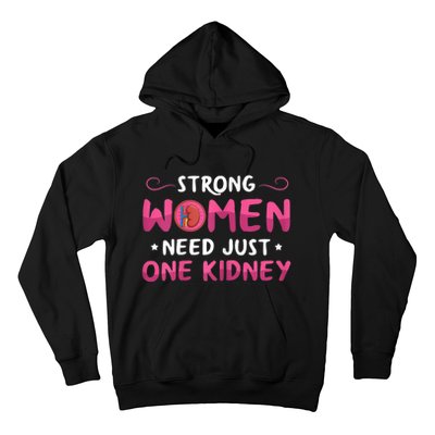 Womens Kidney Surgery Design For Your Kidney Donor Wife Hoodie