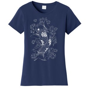 White Koi Women's T-Shirt