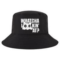 Watcha Lookin At Funny Cat Cool Comfort Performance Bucket Hat