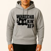 Watcha Lookin At Funny Cat Hoodie