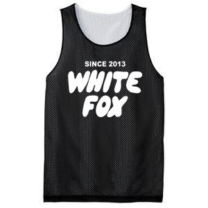 With Love Always White Fox Since 2013 Gift Mesh Reversible Basketball Jersey Tank