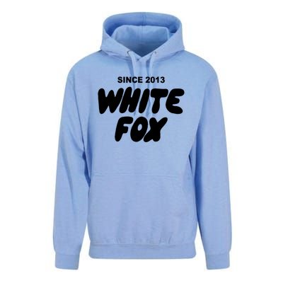 With Love Always White Fox Since 2013 Gift Unisex Surf Hoodie