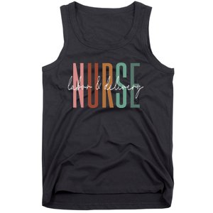 Wo Labor and Delivery Nurse L&D Nurse Nursing Week Tank Top