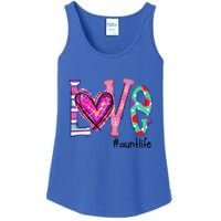 Wo Love Aunt Life Of Hearts Valentines Day Meaningful Gift Ladies Essential Tank