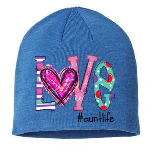 Wo Love Aunt Life Of Hearts Valentines Day Meaningful Gift Sustainable Beanie