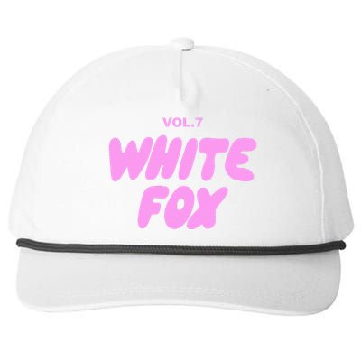 With Love Always White Fox Vol.7 Snapback Five-Panel Rope Hat