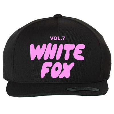 With Love Always White Fox Vol.7 Wool Snapback Cap