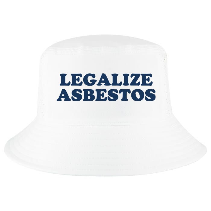 Worstshirts Legalize Asbestos Cool Comfort Performance Bucket Hat