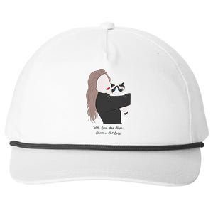 With Love And Hope Childless Cat Lady Snapback Five-Panel Rope Hat