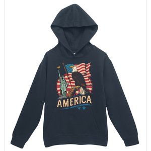 Who Love America Usa Me And You And All World I Want See Gift Urban Pullover Hoodie