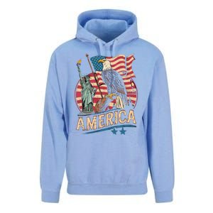 Who Love America Usa Me And You And All World I Want See Gift Unisex Surf Hoodie