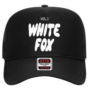 With Love Always White Fox Vol.3 Gifts High Crown Mesh Back Trucker Hat