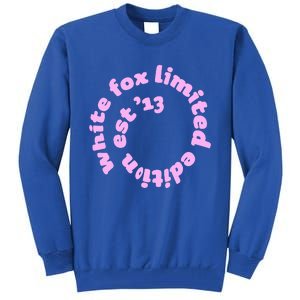 With Love Always White Est.13 Tall Sweatshirt