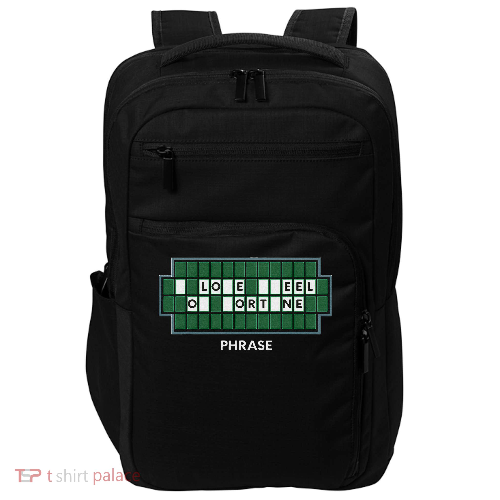 Wheel Lovers And Word Game Of Fortune Impact Tech Backpack