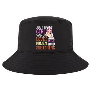  Who Loves Anime Ra and Sketching Kawaii  Cool Comfort Performance Bucket Hat