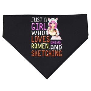  Who Loves Anime Ra and Sketching Kawaii  USA-Made Doggie Bandana