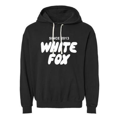 With Love Always White Fox Garment-Dyed Fleece Hoodie