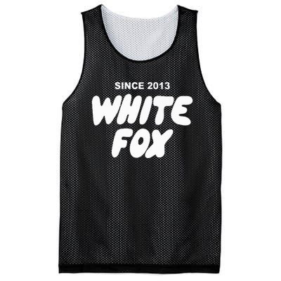 With Love Always White Fox Mesh Reversible Basketball Jersey Tank