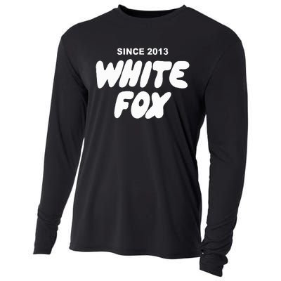 With Love Always White Fox Cooling Performance Long Sleeve Crew