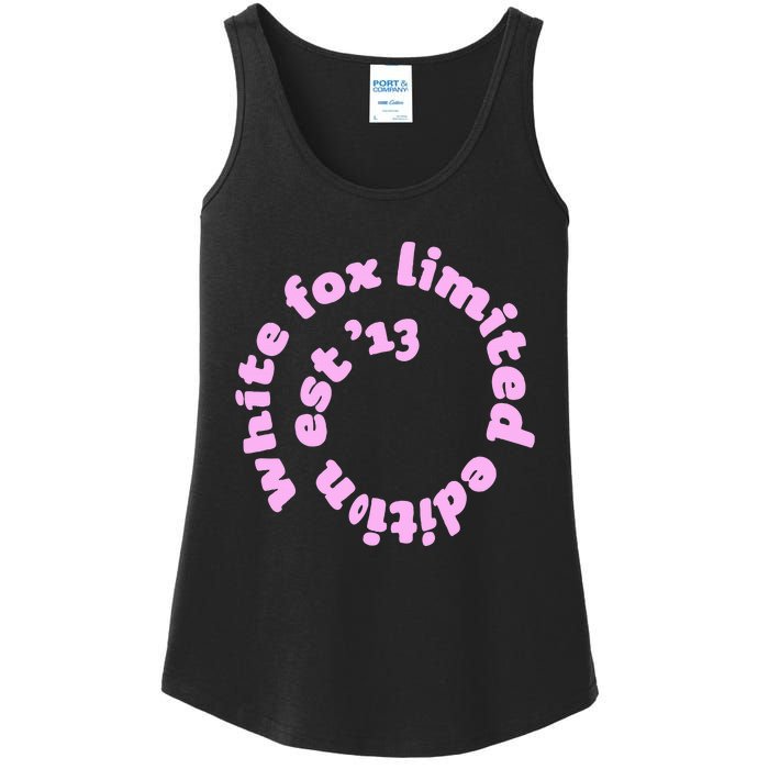 With Love Always White Est.13 Gifts Ladies Essential Tank