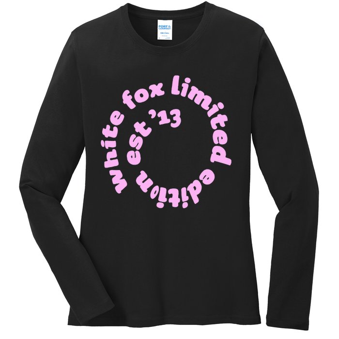 With Love Always White Est.13 Gifts Ladies Long Sleeve Shirt