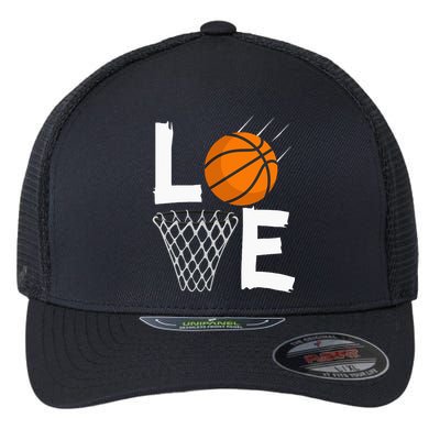 Women Love Basketball Hoodie BBall Hoodie For Flexfit Unipanel Trucker Cap