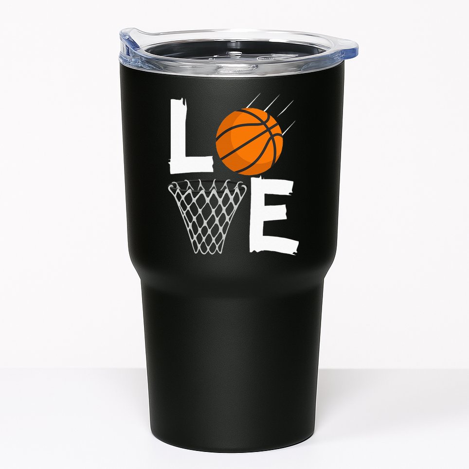 Women Love Basketball Hoodie BBall Hoodie For Tumbler