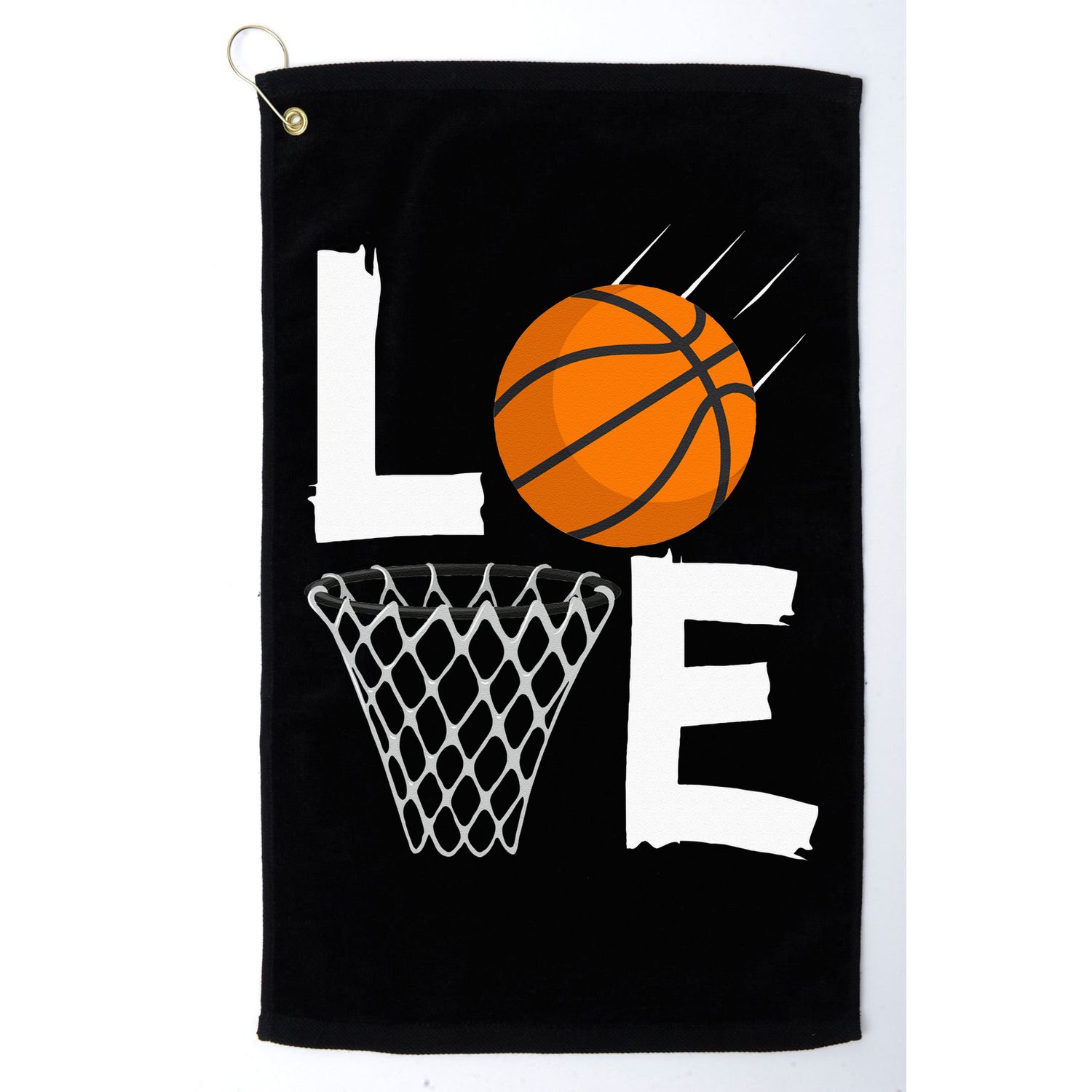Women Love Basketball Hoodie BBall Hoodie For Golf Towel